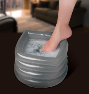 Foot Spa Inflatable Portable Foot Bath Hand Air Pump
