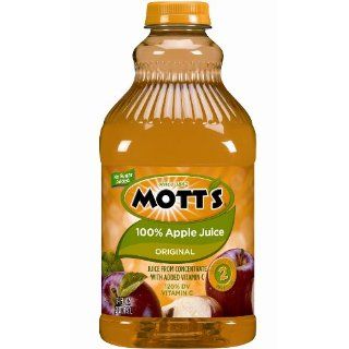 Motts Apple Juice, 64 Ounce Bottles (Pack of 8) Grocery