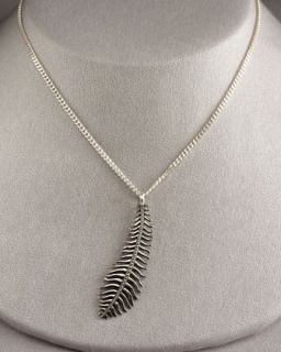 Mizuki Quill Pendant Necklace   