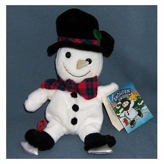 Snowman Ice Skate Snowden Mini Bean Bag 8 Plush Toys