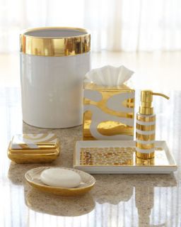 3SY1 Waylande Gregory Porcelain & Gold Vanity Accessories