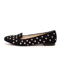 flat available in black $ 150 00 michael michael kors aria studded