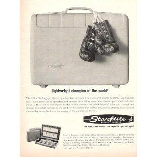 Starflite Molded Luggage 1965 Original Print Advertisement