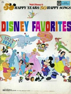 Disney Favorites 50 Happy Years 50 Happy Songs Disney Walt 
