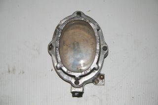 Aluminum Small Oval Wall Lights for Boat or House Great Condition