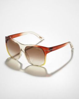  400 00 tom ford federico gradient sunglasses $ 400 00 wearing