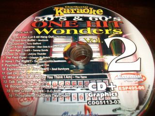  Karaoke ESP495 06 50s & 60s One Hit Wonder (only 1 disk/not the set