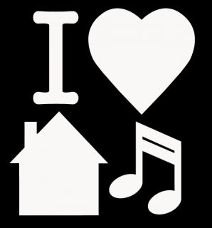 Love House Music T Shirt Techno Rave Dance