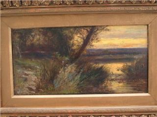 William Frederick Hulk 1857 1906 Excellent Oil Painting on Canvas