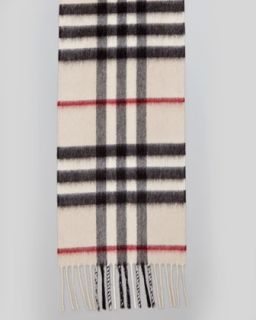 Burberry Exploded Check Cashmere Scarf   