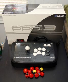PlayStation 3 Hori Real Arcade Pro 3 Upgraded Sanwa Buttons PS3 Hrap