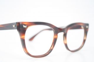  Tortoise vintage men eye glasses horn rimmed Depp Swan eyeglass frames