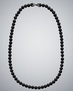  bead necklace available in black onyx $ 525 00 david yurman black onyx