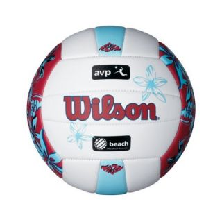 New Wilson AVP Floral Outdoor Ball Volleyball Blue