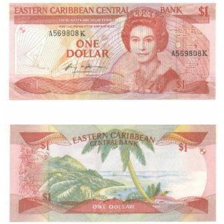 East Caribbean States St. Kitts ND (1985 88) 1 Dollar