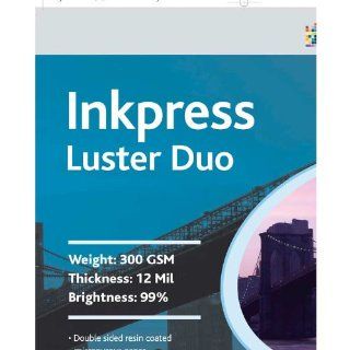 Inkpress PCLD8511300 Commercial Luster Duo Inkjet Paper 8