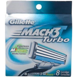 Gillette Mach 3 Turbo by Gillette Gift Set for Men Health