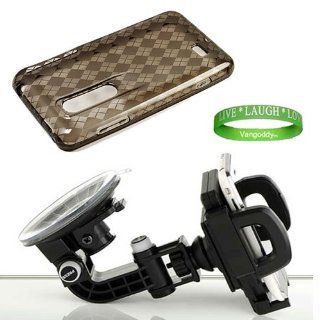 Ultra Durable Compact Car Mount Kit Black Compatible Car Mount for LG