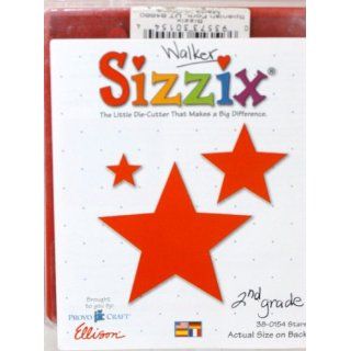 Sizzix Original #38 0154 Stars Die Ellison Arts, Crafts