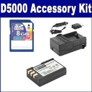 Nikon D5000 Digital Camera Accessory Kit includes SDENEL9