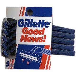 Gillette Good News Razors , 5 razors (2 Pack) Grocery