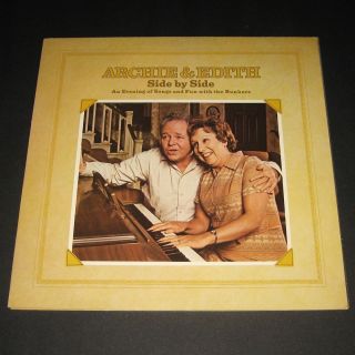 Archie Edith The Bunkers Side by Side LP Original Promo Album
