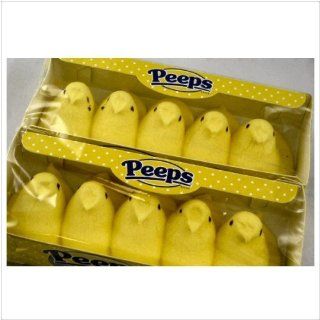 Peeps Marshmallow Chicks   A Case of 48 Grocery & Gourmet