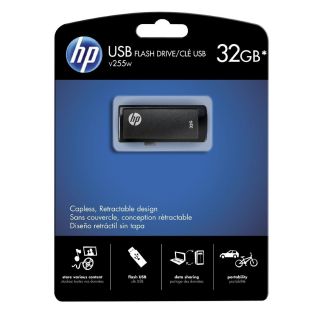 New HP USB Flash Drive CLE USB V255W 32GB P FD32GHP255 EF 32 GB