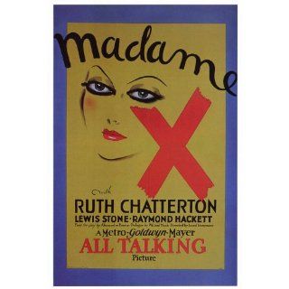 Madame X Movie Poster (27 x 40 Inches   69cm x 102cm