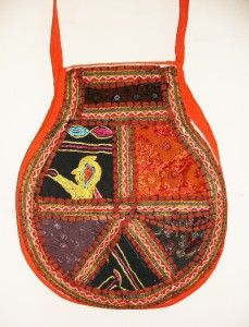 Sacred Threads Hippie Boho Indian Bag Purse Circle