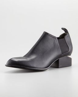  bootie black available in black rose gold $ 495 00 alexander wang