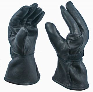  Deerskin Motorcycle Glove with 40 gram Thinsulate Lining Clothing