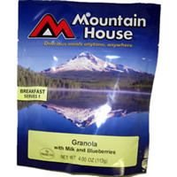Mountain House Granola w Blueberries 2 Serving Entree Freeze Dried