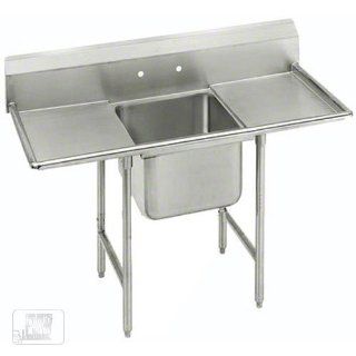 Advance Tabco 94 41 24 36RL 98 One Compartment Deep Drawn Sink
