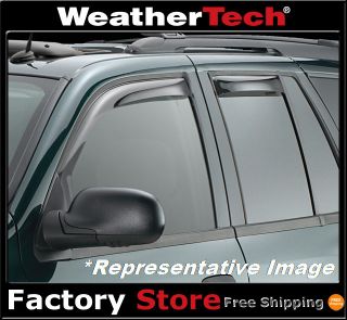Weathertech® Side Window Deflectors Lexus GX 2010 2012 Light Tint