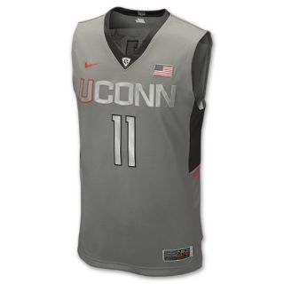 The Nike NCAA UConn Huskies Elite Platinum Authentic Mens Basketball