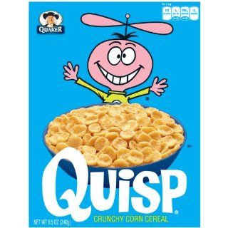 Quaker Quisp Cereal, 8.5 Ounce Boxes (Pack of 6) Grocery