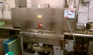 HOBART C44 COMMERCIAL DISHWASHER / PLUS SECOND MACHINE AND MOTOR FOR