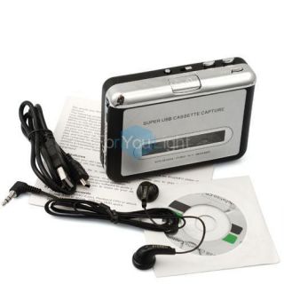    Ipod CD USB Cassette to  Converter Capture Audio Music Player