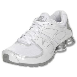 Nike Shox Turbo 11 Kids Running Shoe White/Silver