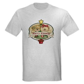 Merry Kissmas Cute Light T Shirt by  Clothing