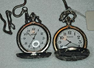 Majestic R Henry Antimagnetic Pocket Watches as Is