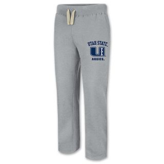 Utah State NCAA Mens Fleece Sweatpants Heather