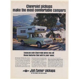 1968 Chevy 3/4 Ton Custom Camper Fleetside Pickup Truck