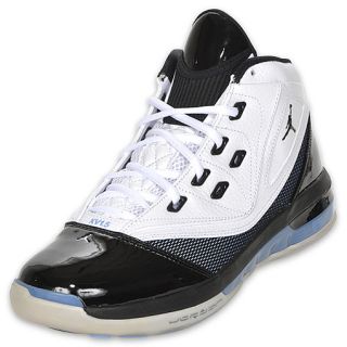 Jordan Mens 16.5 Basketball Shoe White/Black
