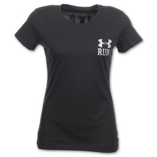 Under Armour In the Morning Womens Tee Shirt Black