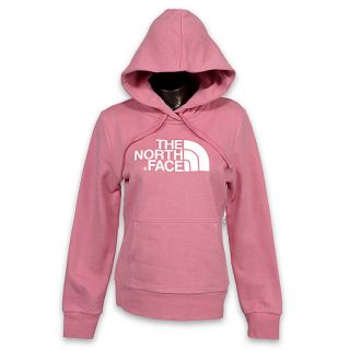The North Face Womens Half Dome Hoodie Pink/White
