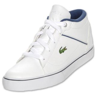 Lacoste Coastal Mid Mens Casual Shoes White/Navy