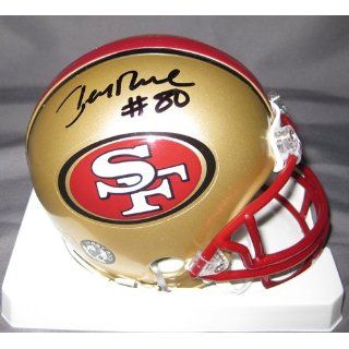 Jerry Rice San Francisco 49ers NFL Hand Signed Mini