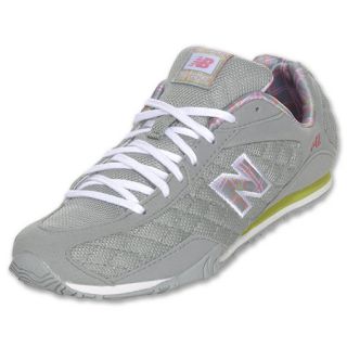 New Balance Womens 442 Casual Shoe Grey/Pink